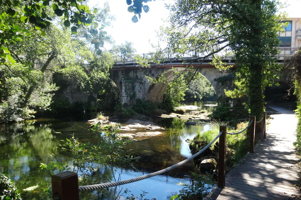 Verdugo River in Ponte Caldelas spa town - 4km